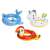 Bestway inflatable swim rings for kids, set of 3: unicorn, whale, and parrot