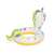 Bestway inflatable unicorn swim ring for kids, with stars and colorful details