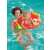 Child using Bestway inflatable parrot swim ring in pool