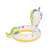 Bestway inflatable unicorn swim ring for kids, with stars and colorful details