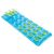 Bestway blue inflatable pool mattress with cup holders and pillow