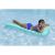 Woman relaxing on turquoise Bestway Comfort Plush Inflatable Pool Mattress