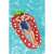 Strawberry inflatable pool float for kids, Bestway 43644
