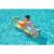 Man holding Bestway 44033 inflatable pool float with tropical leaf print