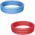 Two Bestway 51025 inflatable pools, blue and red