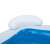 Bestway inflatable pentagon pool headrest detail
