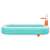 Bestway Dunk 'N Splash inflatable family pool with basketball hoop, 251 x 168 x 102 cm