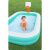 Girl playing in Bestway Dunk 'N Splash Inflatable Pool