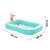 Bestway Dunk 'N Splash inflatable family pool with basketball hoop, 251 x 168 x 102 cm