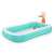 Bestway Dunk 'N Splash inflatable family pool with basketball hoop, 251 x 168 x 102 cm