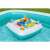 Bestway Sippin' Summer inflatable pool table with drink holders