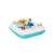 Bestway Sippin' Summer inflatable pool table, turquoise and white, with drink holders and snacks