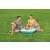 Family enjoying the Bestway Sippin' Summer inflatable pool table