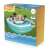 Bestway Sippin' Summer inflatable family pool with built-in table, turquoise and white, packaging