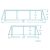 Bestway 259x170x61cm rectangular frame pool dimensions
