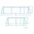 Bestway 259x170x61cm rectangular frame pool dimensions