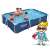 Family enjoying the Bestway Steel Pro rectangular metal frame pool, 300 x 201 x 66 cm