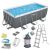 Bestway Power Steel keretes medence 412 x 201 x 122 cm tartozékokkal