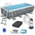 Bestway Power Steel Fémvázas medence, kiegészítőkkel 488x244x122cm (56671n) 95090125
