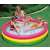 Intex 57422 inflatable pool, rainbow colors, 147 x 33 cm, kids playing in the pool