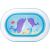 Intex 57482 ovales aufblasbares Kinderbecken mit Delfin-Design