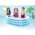Intex oval inflatable pool in use with children