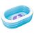 Intex 57482 oval inflatable pool, angled view