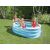 Intex 57482 oval inflatable pool with kids and adult enjoying in the backyard