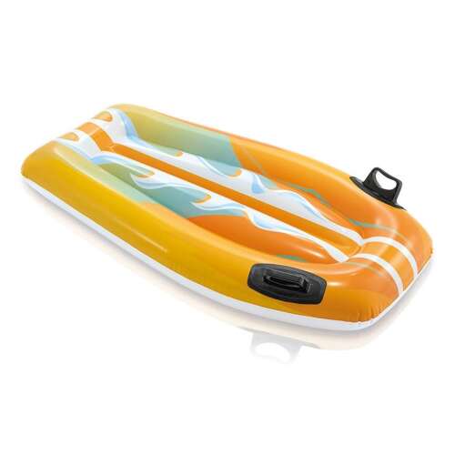 Intex 58165 inflatable pool float, orange, kids, with handles