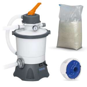 Piesková pumpa Bestway 3028 l/h s 25 kg pieskom, systém čistenia bazéna - Bestway