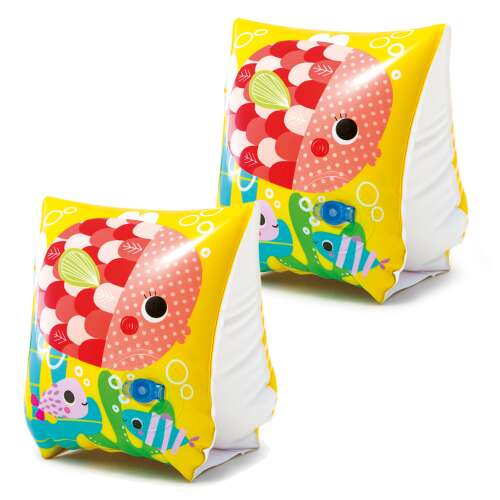 Intex 58652 Pływaki do nauki pływania dla dzieci w kształcie ryb, 23 x 15 cm, 2 sztuki