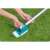 Bestway pool cleaning brush, 58786, turquoise, white bristles, attached to telescopic pole