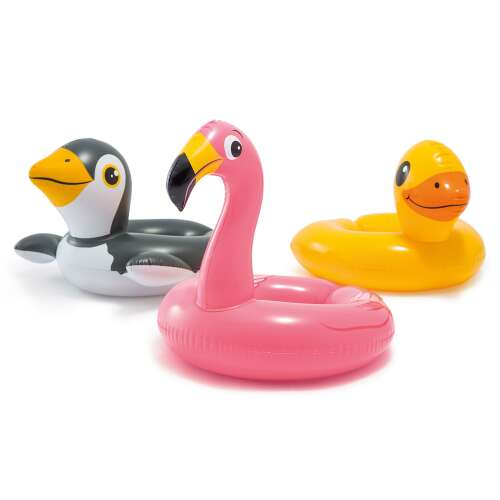 Úszógyűrű állatok 3 mintával intex 59220 pingvin