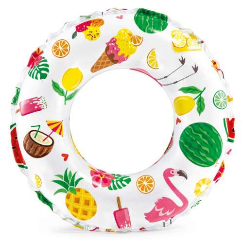 Three-pattern 51 cm Intex 59230 Pineapple Inflatable Ring 51 cm Intex 59230 Pineapple
