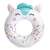 Intex inflatable unicorn swim ring, white with colorful sprinkles, for kids