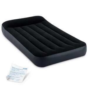 Intex single air mattress, 191 x 99 x 25 cm, black, inflatable bed - Intex Camping Mat