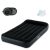 Intex single size air mattress with built-in electric pump and repair patch