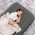 Woman sleeping on Bestway inflatable single mattress indoors