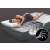 Intex inflatable air mattress with built-in pump, single size, comfortable sleep