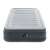 Intex single air mattress with built-in electric pump, front view