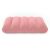 Intex 68676 Inflatable Travel Pillow, pink, angled view