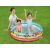 Family having fun in the Bestway Disney Princess Inflatable Pool.