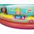 Close up of Bestway Disney Princess inflatable pool, showing the Princesses design