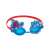 Bestway Spiderman Kinder Schwimmbrille 98022, blaue Schwimmbrille mit Spiderman-Design