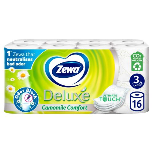 Zewa Deluxe Camomile Comfort пакет от 16 ролки