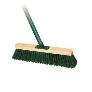 York Partvis 120cm seprű, fa fejjel és zöld sörtékkel - Partvis & Seprű és Partvis fej