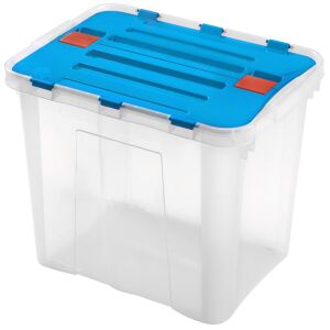 Heidrun Dragon Box Átlátszó Tároló doboz  30L 42x31x34cm Special Edition oldalra nyíló Clippes