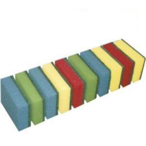 York Mosogató szivacs dörzsi 8,0x5,0x2,5cm 10db Midi Azur 137835420 - Mosogatószivacs