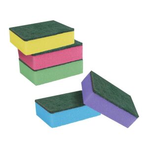 York Mosogató szivacs dörzsi 9,0x6,0x3,0cm 10db 137835431 - Mosogatószivacs