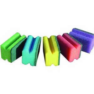 York Mosogató szivacs dörzsi formázott 8,0x6,0x4,3cm 5db 137835432 - Mosogatószivacs